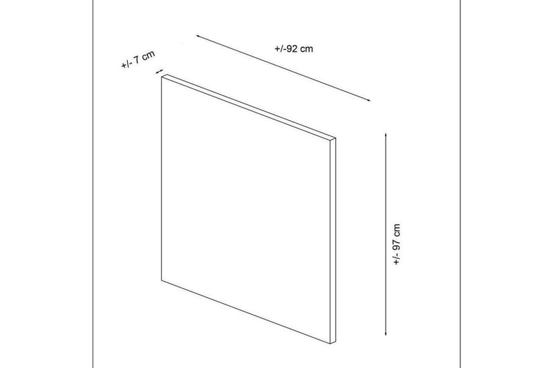 Hodegjerde Sudamal Beige - 92 x 7 x 97 cm - Møbler - Senger - Sengetilbehør - Sengegavl