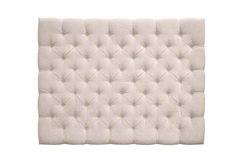 Joluma Sengegavl 160 Knapper - Lys beige - Møbler - Senger - Sengetilbehør - Sengegavl