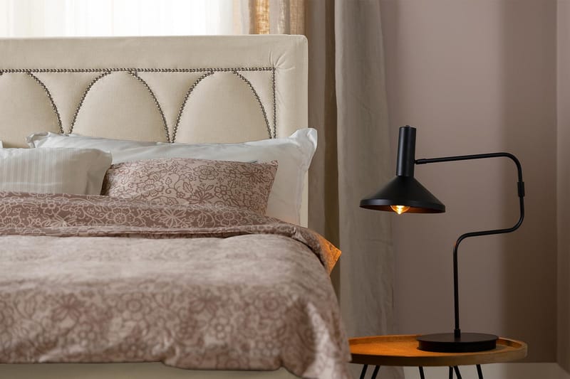 Leva Sengegavl 160cm - Beige/Fløyel - Møbler - Senger - Sengetilbehør - Sengegavl