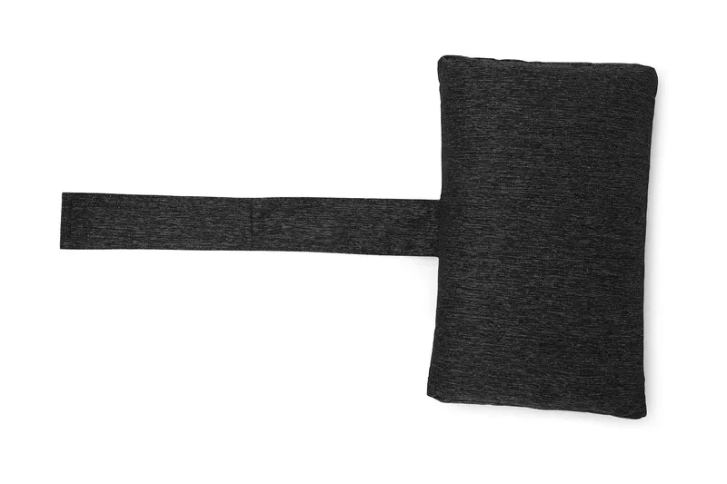 Liten Nakkepute Lucky, Svart|Grå