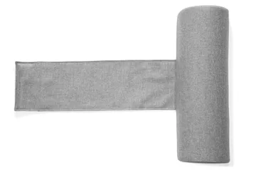 Nakkepute Lysegrå til Gavl - Grå - Møbler - Senger - Sengetilbehør - Nakkepute til seng