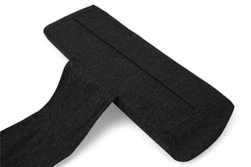 Stor Nakkepute Lucky - Svart/Grå - Møbler - Senger - Sengetilbehør - Nakkepute til seng