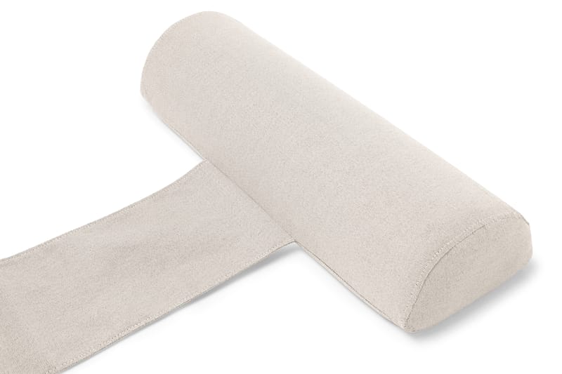 Stor Nakkepute Olivia - Beige - Møbler - Senger - Sengetilbehør - Nakkepute til seng