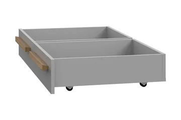 Ahmetbay Sengeskuff 2-pack - Grå/Brun - Møbler - Senger - Sengetilbehør - Oppbevaring til senger