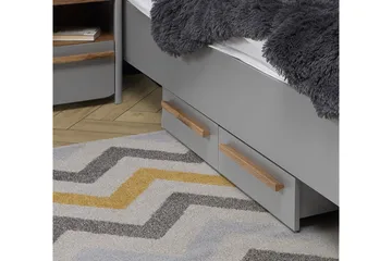 Ahmetbay Sengeskuff 2-pack - Grå/Brun - Møbler - Senger - Sengetilbehør - Oppbevaring til senger