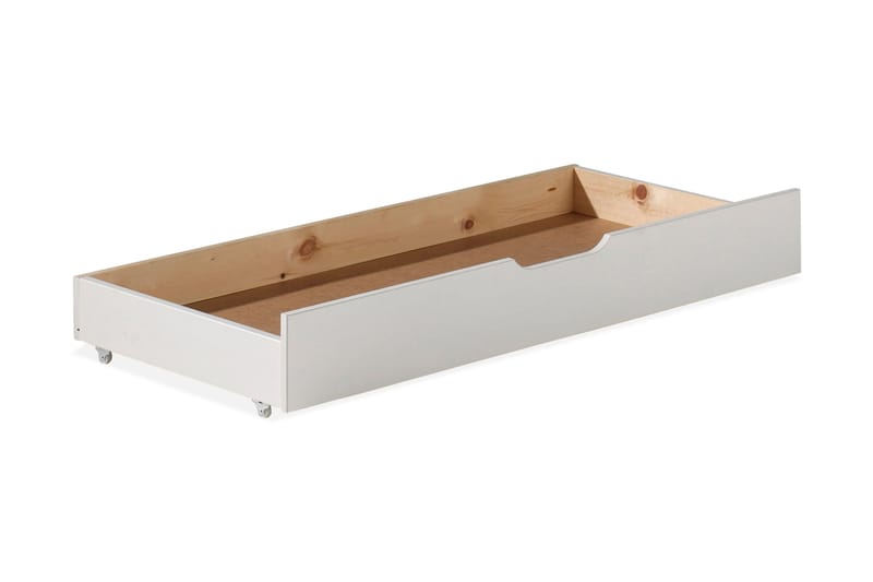 Biery sengeboks - Hvit - Møbler - Senger - Sengetilbehør - Oppbevaring til senger