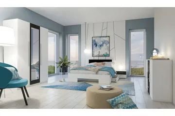 Hellebak Seng Skapseng 69x116 cm - Hvit - Møbler - Senger - Sengetilbehør - Oppbevaring til senger