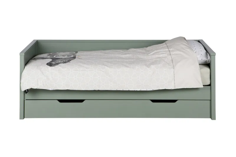 Nikki Sengeskuff 94x198 cm - Grønn - Møbler - Senger - Sengetilbehør - Oppbevaring til senger