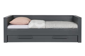Sengeskuff Ludger 91x198 cm - Mørkegrå - Møbler - Senger - Sengetilbehør - Oppbevaring til senger