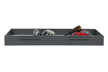 Sengeskuff Ludger 91x198 cm - Mørkegrå - Møbler - Senger - Sengetilbehør - Oppbevaring til senger