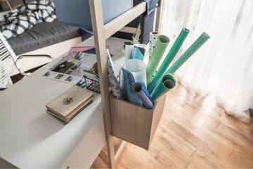 STIGE Kommode Tre / Natur - VOX - Møbler - Senger - Sengetilbehør - Oppbevaring til senger