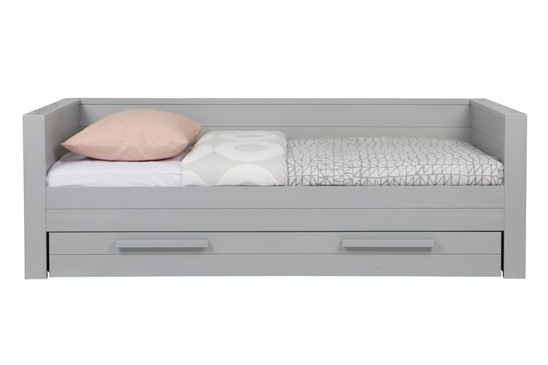 Wubbe Sengeskuff 91x198 cm - Grå - Møbler - Senger - Sengetilbehør - Oppbevaring til senger