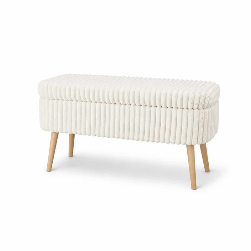 Pouffe with Storage Atelier Del Sofa Toscano Cream
