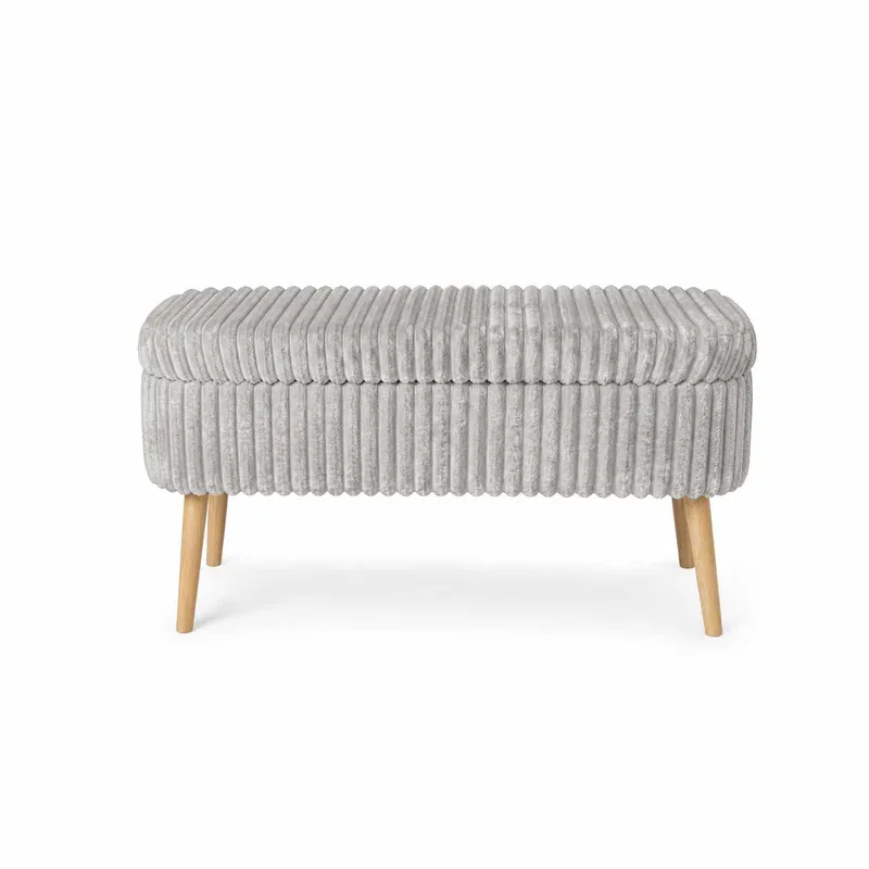 Pouffe with Storage Atelier Del Sofa Toscano Grey