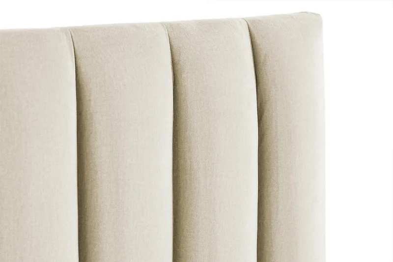 Rakel Sengegavl 140cm - Beige/Fløyel - Møbler - Senger - Sengetilbehør - Sengegavl