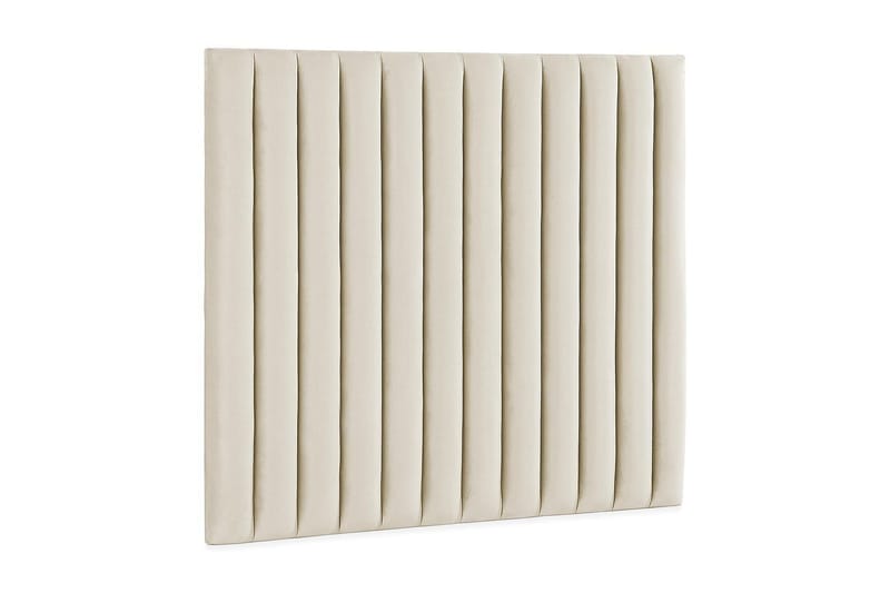 Rakel Sengegavl 140cm - Beige/Fløyel - Møbler - Senger - Sengetilbehør - Sengegavl
