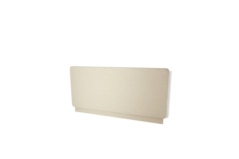 Rauk Sengegavl 150 cm - Beige/Hvit - Møbler - Senger - Sengetilbehør - Sengegavl