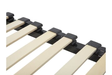 Basic Ribbebunn 140|200 Cm - Hvit - Møbler - Senger - Sengetilbehør - Ribbebunn