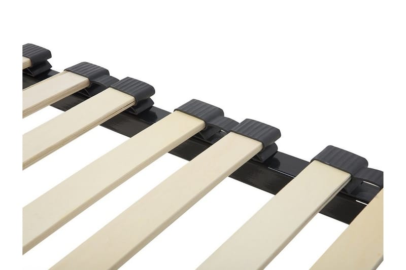 Basic Ribbebunn 140|200 Cm - Hvit - Møbler - Senger - Sengetilbehør - Ribbebunn