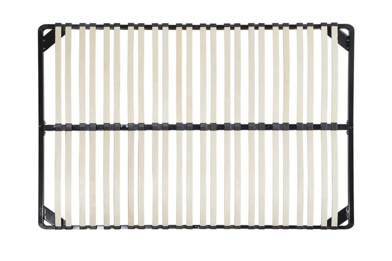 Basic Ribbebunn 140|200 Cm - Hvit - Møbler - Senger - Sengetilbehør - Ribbebunn