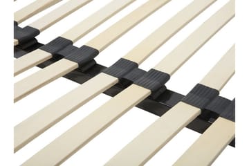 Basic Ribbebunn 140|200 Cm - Hvit - Møbler - Senger - Sengetilbehør - Ribbebunn