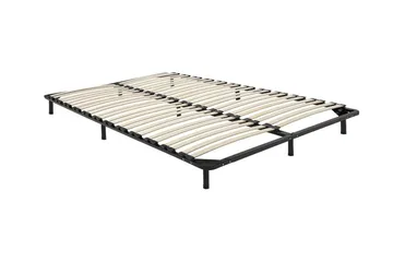 Basic Ribbebunn 140|200 Cm - Hvit - Møbler - Senger - Sengetilbehør - Ribbebunn