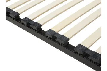 Basic Ribbebunn 140|200 Cm - Hvit - Møbler - Senger - Sengetilbehør - Ribbebunn
