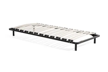 Basic Ribbebunn 90|200 Cm - Svart|Hvit - Møbler - Senger - Sengetilbehør - Ribbebunn