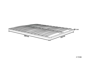 Beronic Ribbebunn 140x200 cm - Svart - Møbler - Senger - Sengetilbehør - Ribbebunn