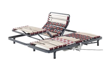 Ribbebunn Leible Elektrisk Regulerbar 180x200 cm - Grå - Møbler - Senger - Sengetilbehør - Ribbebunn