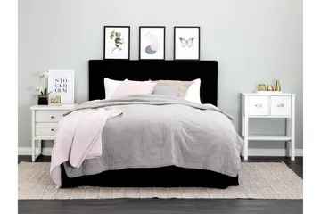 Ava Sengegavl 180 cm - Sort - Møbler - Senger - Sengetilbehør - Sengegavl