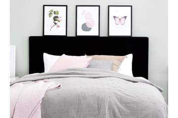 Ava Sengegavl 180 cm - Sort - Møbler - Senger - Sengetilbehør - Sengegavl