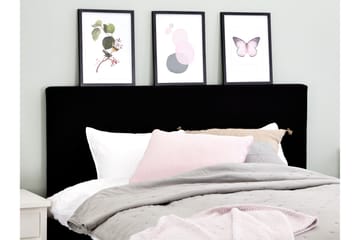 Ava Sengegavl 180 cm - Sort - Møbler - Senger - Sengetilbehør - Sengegavl