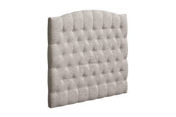 Belda Sengegavl 120 cm Buet - Beige - Møbler - Senger - Sengetilbehør - Sengegavl