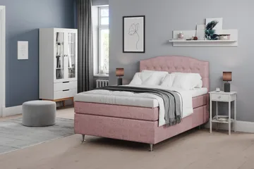 Belda Sengegavl 120 cm Buet - Rosa - Møbler - Senger - Sengetilbehør - Sengegavl