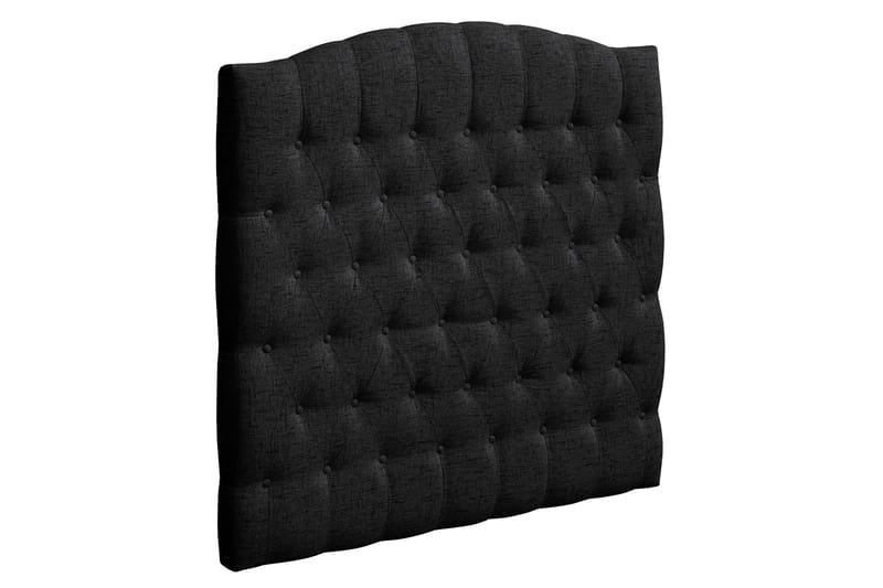 Belda Sengegavl 120 cm Buet - Svart - Møbler - Senger - Sengetilbehør - Sengegavl