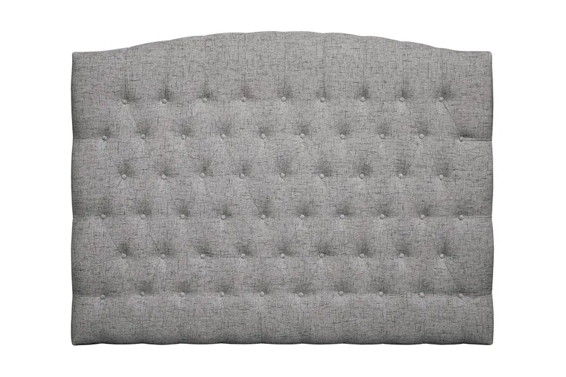 Belda Sengegavl 160 cm Buet, Grå