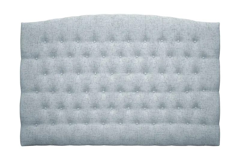 Belda Sengegavl 180 cm Buet, Lyseblå