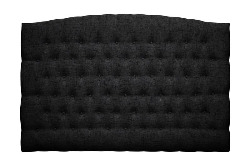 Belda Sengegavl 180 cm Buet, Svart