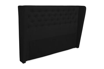 Cloud Sengegavl 160 Med Sider - Svart - Møbler - Senger - Sengetilbehør - Sengegavl