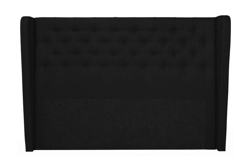 Cloud Sengegavl 160 Med Sider, Svart