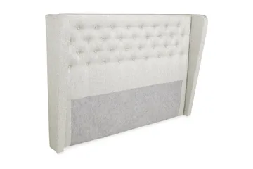 Cloud Sengegavl 180 Med Sider - Beige - Møbler - Senger - Sengetilbehør - Sengegavl