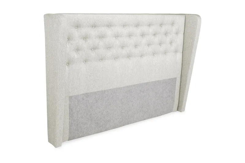 Cloud Sengegavl 180 Med Sider - Beige - Møbler - Senger - Sengetilbehør - Sengegavl