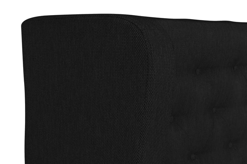 Cloud Sengegavl 180 Med Sider - Svart - Møbler - Senger - Sengetilbehør - Sengegavl