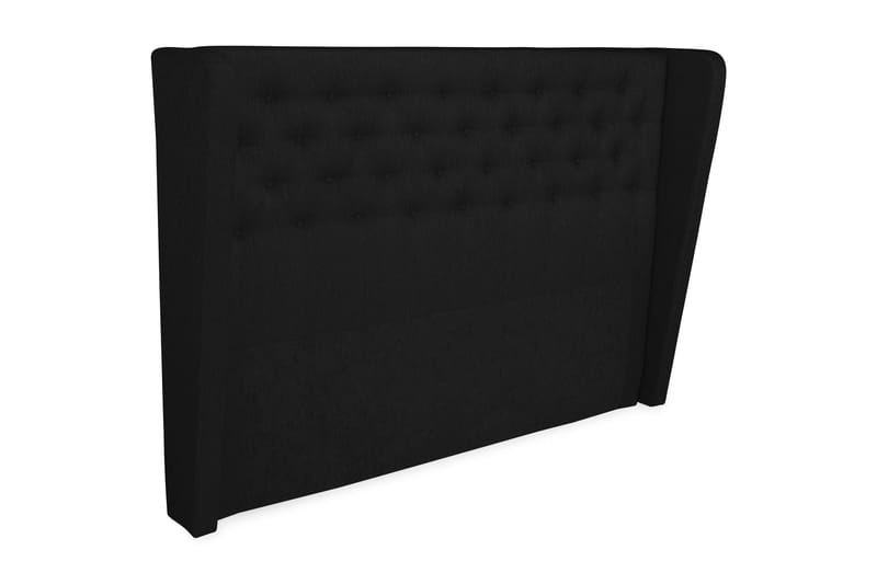 Cloud Sengegavl 180 Med Sider - Svart - Møbler - Senger - Sengetilbehør - Sengegavl