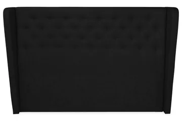 Cloud Sengegavl 180 Med Sider - Svart - Møbler - Senger - Sengetilbehør - Sengegavl