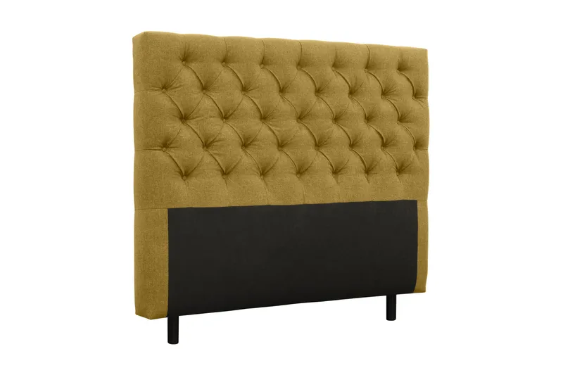 Coral Sengegavl 140 cm - Gul - Møbler - Senger - Sengetilbehør - Sengegavl