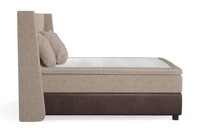 Cuba Sengegavl 160 - (+Flere valg) Beige - Møbler - Senger - Sengetilbehør - Sengegavl