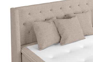 Cuba Sengegavl 210 - (+Flere valg) Beige - Møbler - Senger - Sengetilbehør - Sengegavl