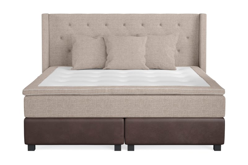 Cuba Sengegavl 210 - (+Flere valg) Beige - Møbler - Senger - Sengetilbehør - Sengegavl